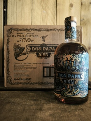 Carton bouteilles rhum don - bouteilles,