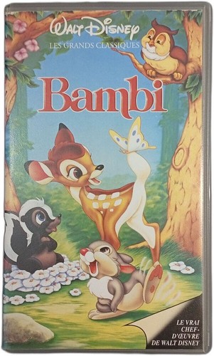 Vhs bambi bon état - -,