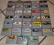 Lot Divers Jeux Nintendo Super