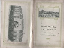 Plaquette 1913 itineraire - plaquette,