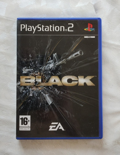 Black ps2 pal cib - ps2,