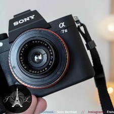 Objecitf vintage Boyer Saphir 33mm F/3.5 Sony E adapted