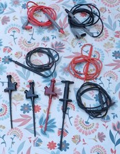 Lot d'accessoires pour oscilloscope, Metrix sonde pointe pince ...