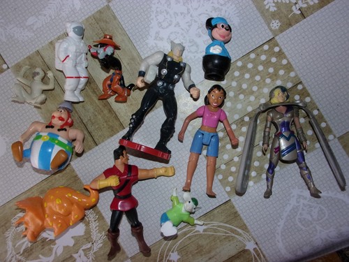 Lot jouet figurine mcdo disney - jouet,