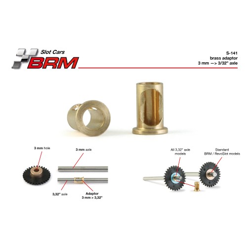 Brm brass adapter for - brass,