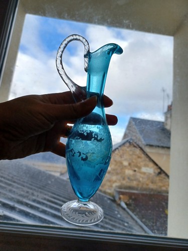 Paires aiguieres verre de - paires, d'aiguieres