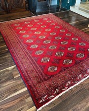 Grand Tapis Turkmène Bouchara ouzbèke 