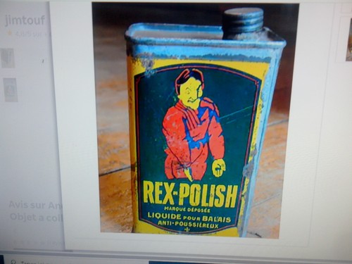 Ancienne bidon tole - ancienne,