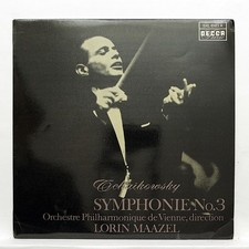 SXL 6163 ⸺ LORIN MAAZEL ⸺ TCHAIKOVSKY Symphony no.3 ⸺ DECCA fr LP NM