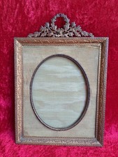Très Beau, vieux Cadre Photo , ,Bronze,Originale