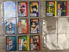 Carte Dragon Ball Carddass Hors Serie Namco Complet