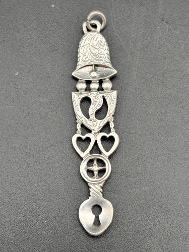 Welsh lovespoon pendant - lovespoon,