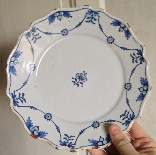 Belle assiette faience - belle,