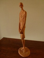 STATUE Art Déco FLAPPER par Klara Sever AUSTIN PROD 1974