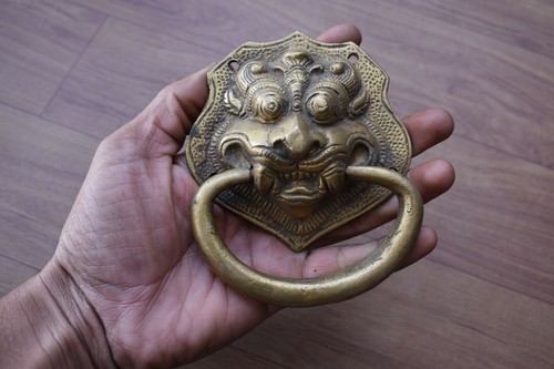 Ancienne poignée dragon - , en