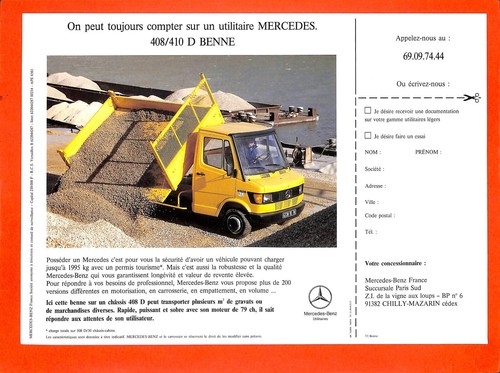 Mercedes trucks prospectus - ,