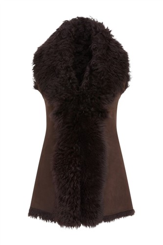 Gilet peau mouton - gilet, en