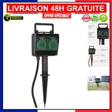 Prise jardin avec - prise,
