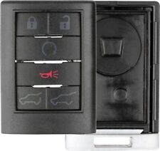 6 Boutons Boîtier Coque de Clé à Distance pour Cadillac Escalade de ( 2007-2014)