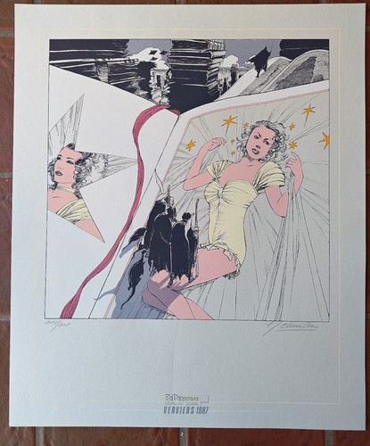 Schuiten sérigraphie - -,