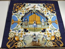 Écharpe en soie modèle orgue