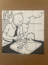 Hergé : Serviette en papier