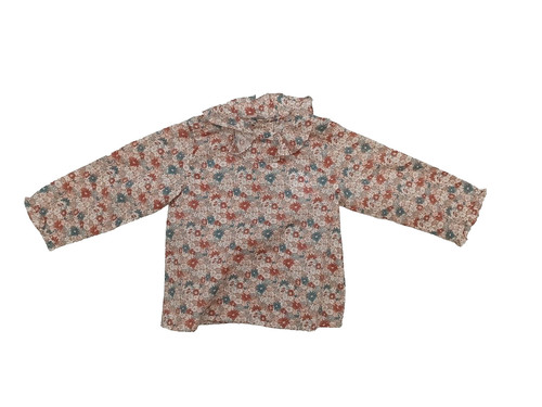 Chemisier bébé fleurs - chemisier, à