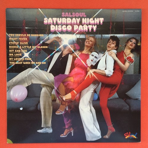 Saturday night disco party - saturday,