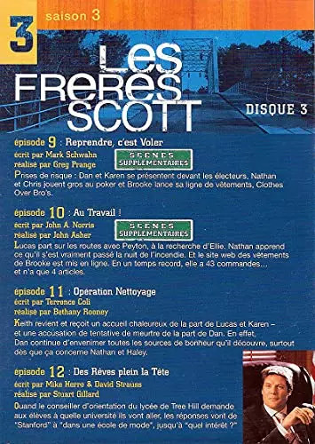 Les freres scott - les, saison