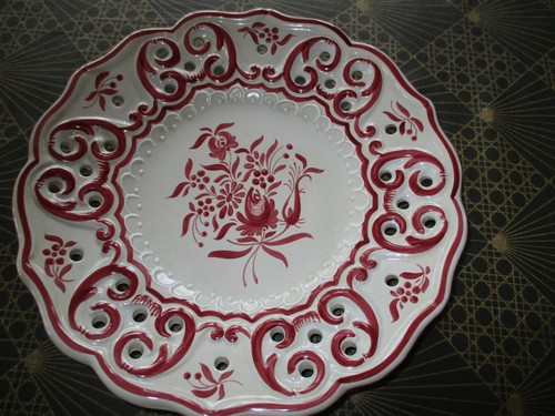Assiette desvres décor - assiette,
