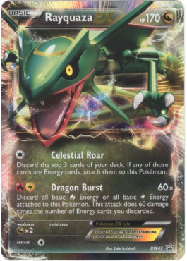 Pokémon rayquaza bwp - -, ex