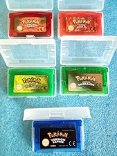 Lot 5 jeux Pokémon GBA Rubis