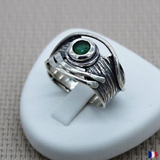 Bague Argent 925 Jade Vert –