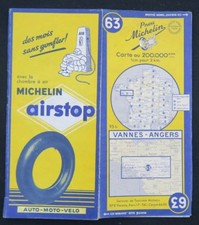 Carte MICHELIN n°63 VANNES