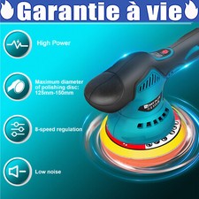 Polisseuse lustreuse machine à polir rectifieuse 1000 watt 5000 r/min + set