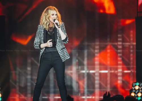 Photo céline dion portrait - a4,