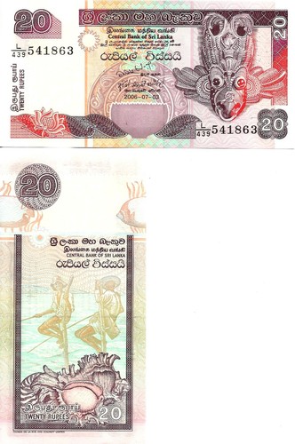 Sri lanka rupees 2006 - sri,