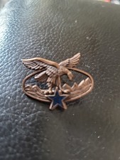 INSIGNE MILITAIRE PUCELLE DRAGO MILITAIRIA AIGLE ÉTOILE ÉMAILLÉE