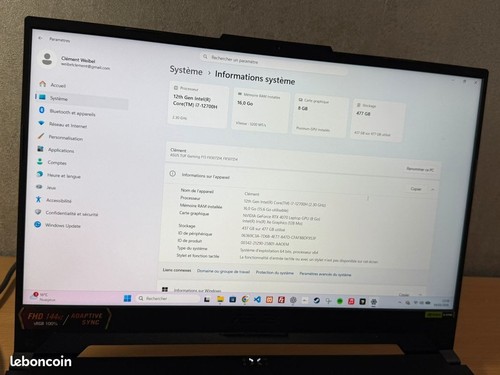 Asus tuf gaming - asus, f15