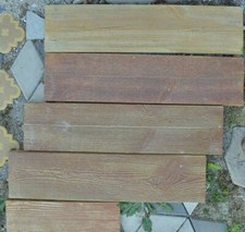 Lot de 4 moules en béton