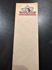 Rare Petit Carnet Publicitaire Bloc Note Rhume Pepita