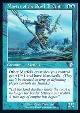 RUSH ENGLISH Maître du Trident de perles - Master of the Pearl MTG magic TSR