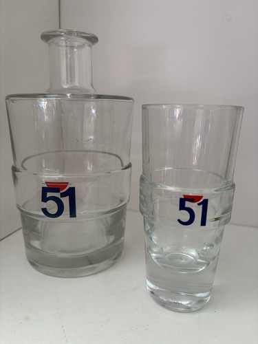 Carafe son verre pastis - son,