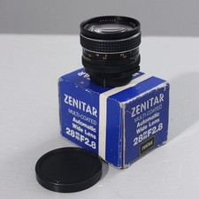 Objectif vintage ZENITAR 28 mm