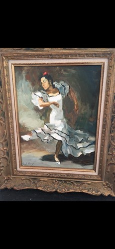 Tableau ancien huile sur - sur, toile