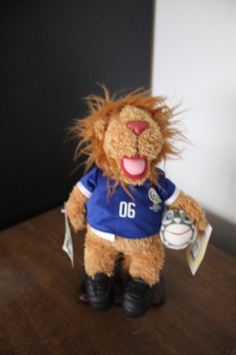 Peluche nici mascotte lion - peluche,