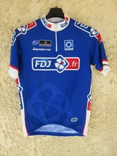 Maillot cycliste FDJ.FR Française des Jeux LAPIERRE UCI Pro Tour shirt trikot S