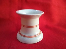 petit pot ancien en porcelaine A.W.F. lave plume fin XIX ème début XX ème siècle