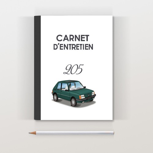 Carnet entretien peugeot 205 - d'entretien,