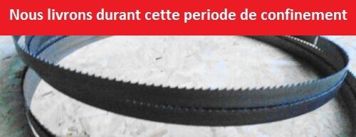 Métal lames scie ruban - 2, x
